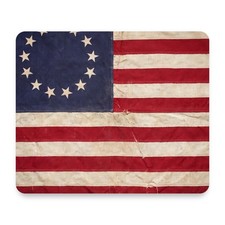 Betsy Ross 13-Star Flag Mouse Pad 9.25x7.75 Non-Slip Desk Mat picture