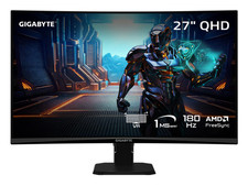 GIGABYTE 27 inch QHD 2K 1440P 180Hz Curved Gaming Computer Monitor 122% sRGB picture