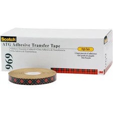 3M 926633 Clear Adhesive Film (L x W) 33m x 6mm 1pc picture