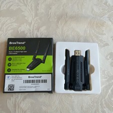 BE6500 USB WiFi 7 Adapter, Tri-Band Long Range USB WiFi Adapter for Desktop picture