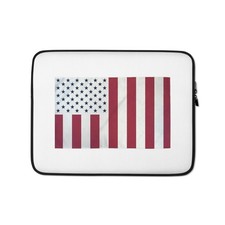 American flag of civil peace Laptop Sleeve picture