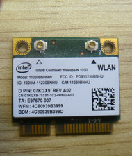OEM Dell 7KGX9 Intel Centrino Wireless-N 1030 11230BNHMW b/g/n BT PCIe Half picture