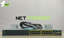 Cisco WS-C2960S-24TD-L 24 Port 2960S Gigabit Switch - SAME DAY SHIPPING  picture