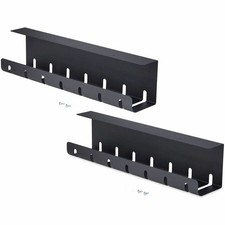 StarTech 2-Pack Under Desk Cable Management Tray 42