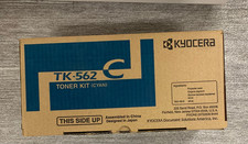Genuine Kyocera Mita TK562C (1T02HNCUS0) Toner Cartridge, Cyan, OEM picture