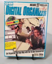 Vintage 1995 LaserSoft Show & Go CD-ROM Digital Organizer GREAT CONDITION  picture