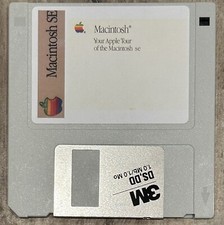 Vintage Apple Macintosh Your Apple Tour Of The Macintosh SE On New 800k Disk picture