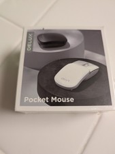 DELUX Wireless Bluetooth Pocket Mouse, 2-in-1 Sliding Mouse, Foldable and... picture