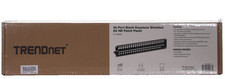 48-Port Blank Keystone Shielded 2U HD Patch Panel, 48-Port, Black picture