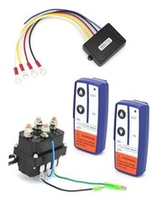Wireless Remote Control Winch Kit - 12V, 250A, Steel, Waterproof, Solenoid picture