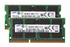 Samsung 8GB 16GB=(2x8GB) DDR3 1333 MHz 2Rx8 PC3-10600 1.5V SO-DIMM Laptop Memory picture