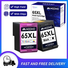 2PK 65XL 65 XL Ink Cartridge 65-XL For HP Deskjet 2600 2652 ENVY 5000 5052 5055 picture