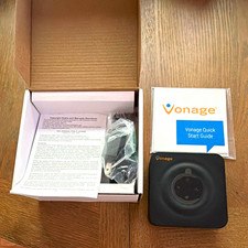 Vonage Grandstream HT802 VoIP Home Phone Adapter 2-Line RJ-45/RJ-11 Black picture