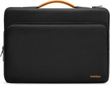 tomtoc 360 Protective Laptop Carrying Bag for The New 17-17.3 Inch, Black  picture