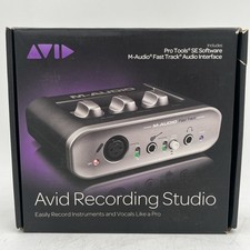 NEW M-Audio Fast Track USB Audio Interface Avid Recording Studio Pro Tools SE picture