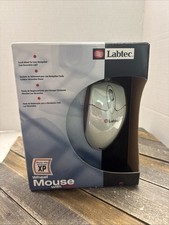 Sealed NIB Labtec Wheel Mouse PS/2 Connection XP Windows 98 99 2000 m15 picture