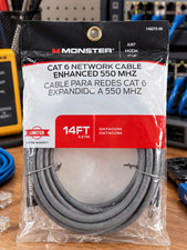 Monster Cat 6 Network Cable 14 Foot 140275-00 Ethernet Cord Patch Internet picture