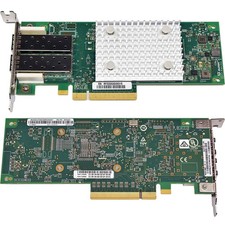 IBM QLogic 00YK542 QLE2742L-DEL Dual Port 32G SFP+ PCIe 3.0 x8 FC HBA LP picture