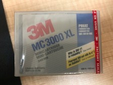 SEALED -3M MC 3000 XL PIMAT Formatted QIC-3010-MC 340MB Mini Data Cartridge Tape picture