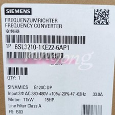 1PCS NEW SIEMENS Inverter 6SL3210-1KE22-6AP1 6SL3 210-1KE22-6AP1 DHL FEDEX picture