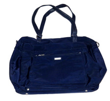 Baggallini Black Overnight Expandable Laptop Tote Bag Handbag picture