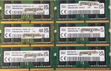 One Used SK Hynix 32GB 2RX8 PC4-3200AA DDR4 SO-DIMM Memory HMAA4GS6CJR8N-XN RAM picture