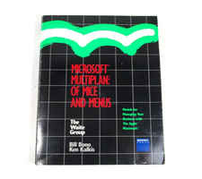 Microsoft Multiplan Of Mice and Menus Book Vintage 1991 Look Read See picture