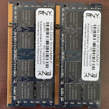PNY 1GB DD2 SODIMM.F Laptop Memory RAM (Pair Of 2) picture