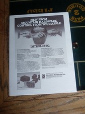 Vintage 1 Page Brochure Mountain Hardware INTROL/X-10 picture
