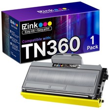 E Z Ink Compatible Tn360 Toner Cartridge For Brother Laser Printers 2600 Pages picture