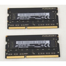 8GB (2x4GB) PC3-12800 RAM | iMac/MacBook Pro Genuine OEM, Micron or SK Hynix picture