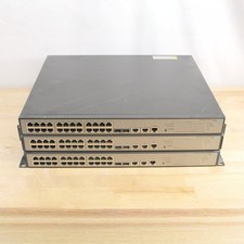 Lot of 3 HPE OfficeConnect 1950 24G 2SFP+ 2XGT PoE+ Switch JG962A 370W picture