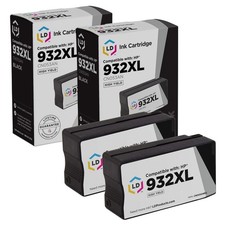 LD Compatible Replacement for HP 932XL/CN053AN 2PK Ink Cartridges picture