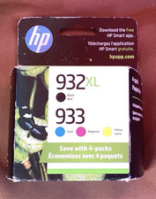 HP 932XL/933 Original Genuine Inkjet Cartridges 4-Pack CMYK For HP N9H62FN picture