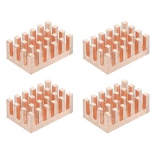 4Pcs, Copper Heatsink 9x14x6mm Heat Sink Cooler Radiator picture