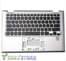 GENUINE DELL INSPIRON 11 3147 3148 Laptop PALMREST W/ KEYBOARD 7W4K6 Silver picture