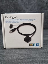 Kensington VeriMark Desktop Fingerprint Key USB-A USB-C Windows Hello K62330WWA picture