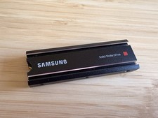 Samsung 980 PRO WITH Heatsink 1TB Internal SSD PCIe Gen 4 x4 NVMe PS5 PC picture