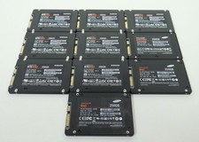 Lot of 10x Mixed Samsung 250GB 2.5