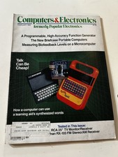 Computers & Electronics February 1983 Magazine Timex Sinclair 1000 Speak & Spell picture