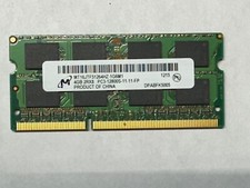 Micron 4GB 204Pin SO-DIMM DDR3LLaptop Memory Module (MT16KTF1G64HZ-1G6M1) picture