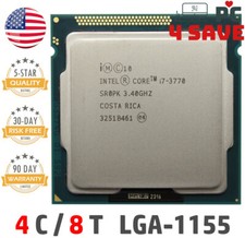 Intel 3rd Gen Core i7-3770 SR0PK 3.40GHz (Turbo 3.90GHz) 4-Core 8M LGA-1155 CPU picture