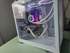 High-Performance Gaming & Streaming PC + Monitor + Microphone + Keyboard +Stand  picture