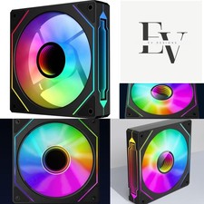 Jungle Leopard Prism 120mm ARGB Case Fan - Stunning Infinite Mirror Light Effect picture