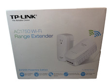 TP-Link AC1750 Wi-Fi Extender - TL WPA8730 Kit AV Powerline Edition - SEALED picture
