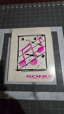 VTG Sonix Commodore Amiga Aegis Music Composition User Guide 1986 picture