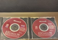 Microsoft Encarta 1998 Edition Encyclopedia Disc 1 & 2 picture