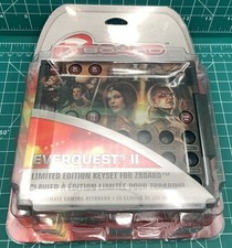 Everquest II 2 Zboard Ltd Limited Edition Gaming Keyboard Keyset 2003 NEW Sealed picture
