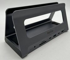 RayCue USB-C Docking Station Dual HDMI 10Gbps PD3.0 RJ45 SD/TF Gray picture