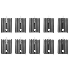 3X(10 Pcs 21x15x11mm Black Aluminum Heat Sink for TO-220 Mosfet Transistors1393 picture